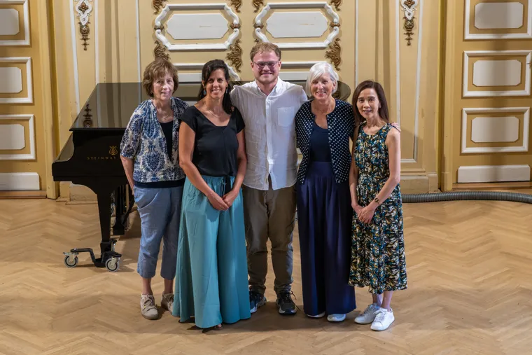 The adult piano program at the Chroma Festival, Miskolc
