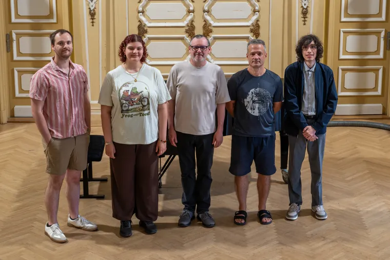 The composition program at the Chroma Festival, Miskolc